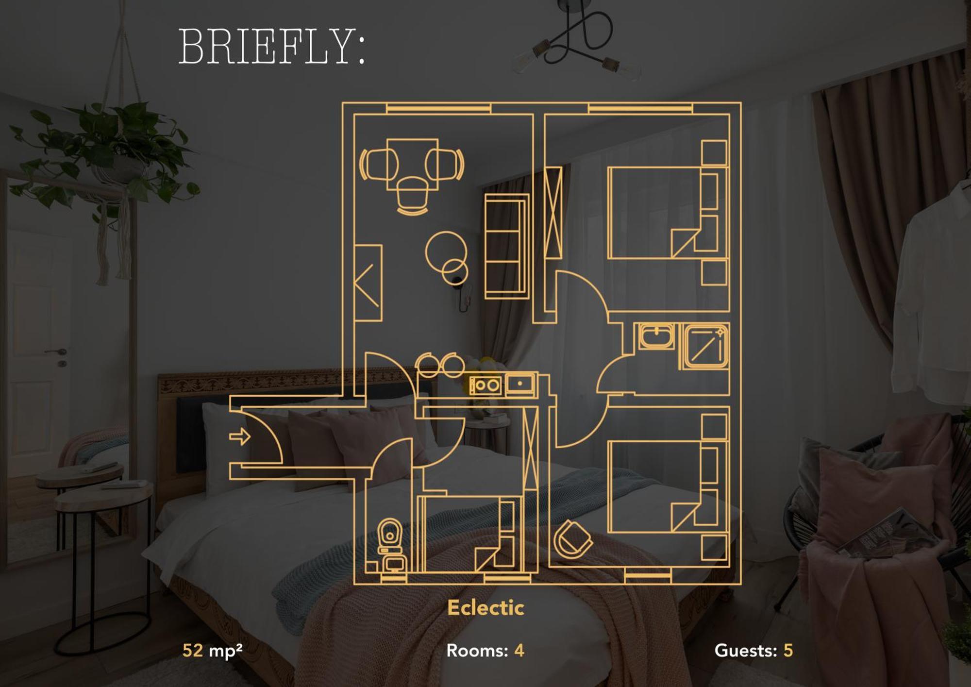 Eclectic 3 Bedroom Calea Victoriei By Urbanesq Bukarest Exteriör bild